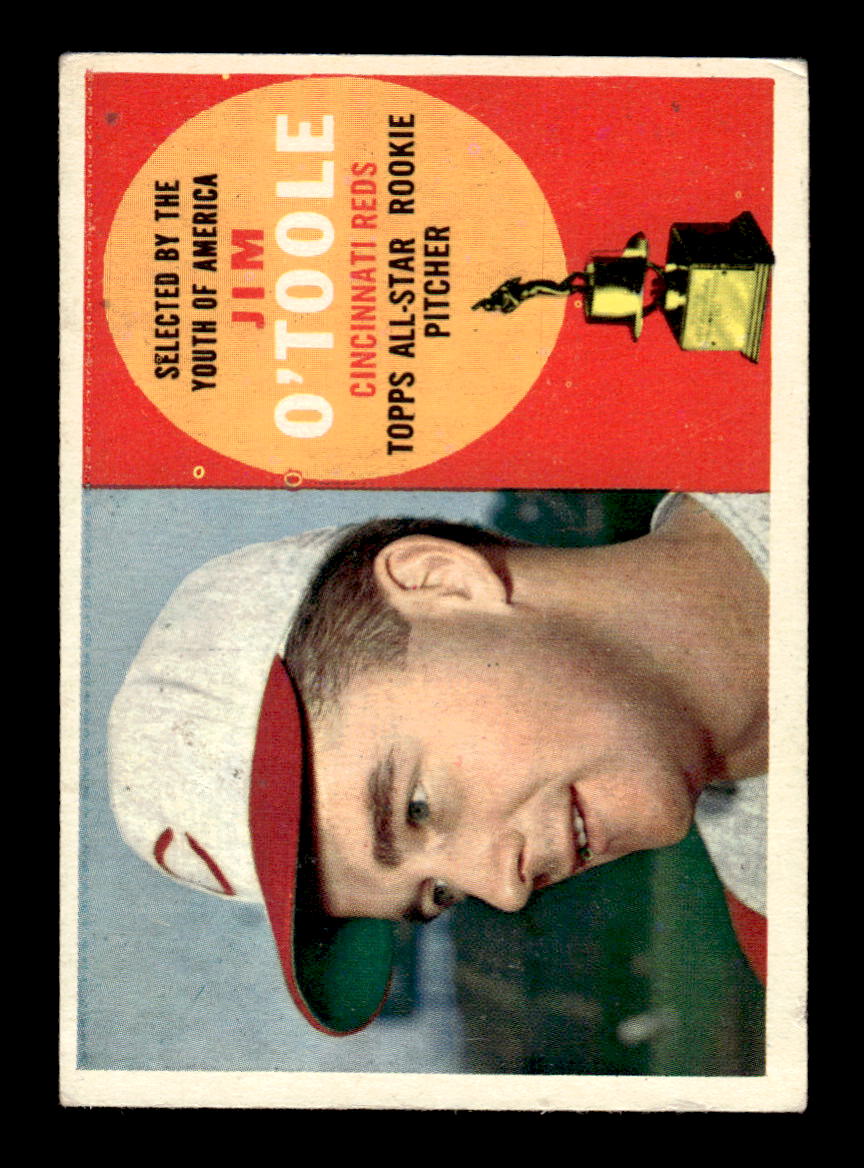 1960 Topps #325 Jim O'Toole - Cincinnati Reds VGEX
