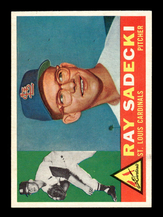 1960 Topps #327 Ray Sadecki - St. Louis Cardinals RC EX