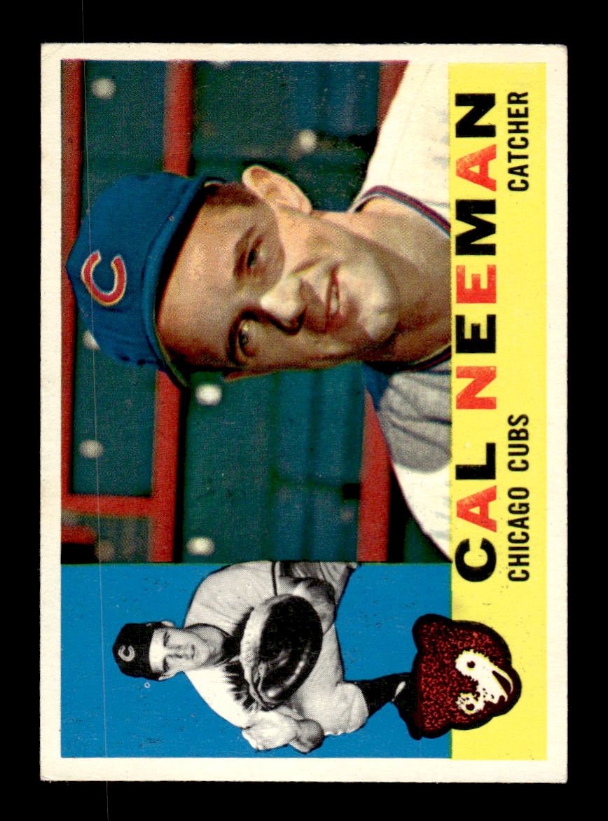 1960 Topps #337 Cal Neeman - Chicago Cubs EX