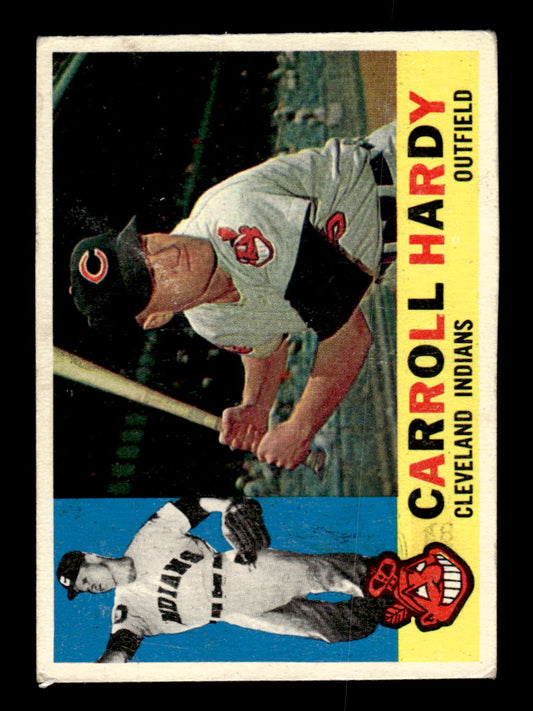 1960 Topps #341 Carroll Hardy - Cleveland Indians VG