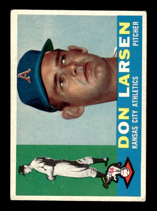 1960 Topps #353 Don Larsen - Kansas City Athletics VG (MK)