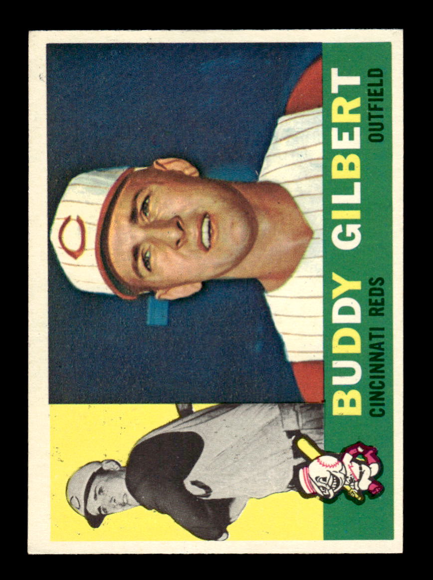 1960 Topps #359 Buddy Gilbert - Cincinnati Reds RC EXMT