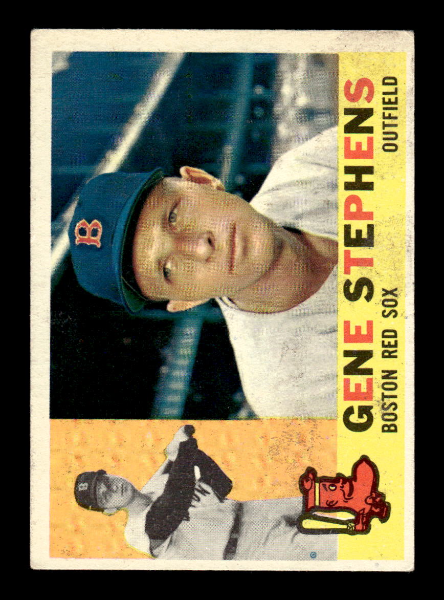 1960 Topps #363 Gene Stephens - Boston Red Sox VGEX