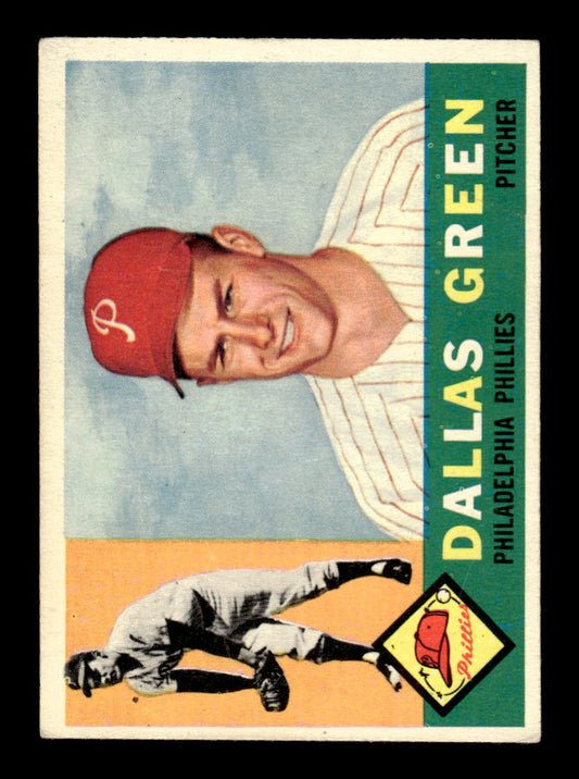 1960 Topps #366 Dallas Green - Philadelphia Phillies RC VGEX