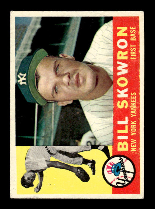 1960 Topps #370 Bill Skowron - New York Yankees VG