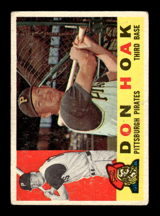 1960 Topps #373 Don Hoak - Pittsburgh Pirates G (MK)
