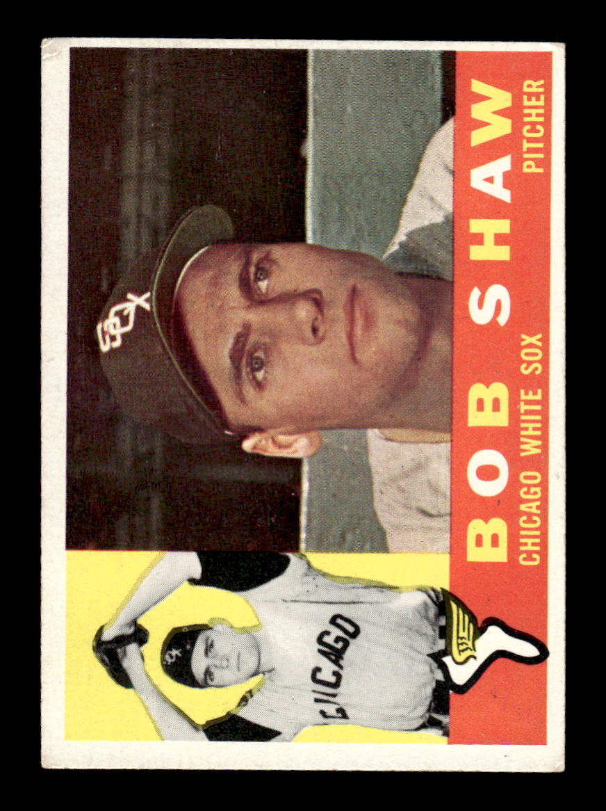 1960 Topps #380 Bob Shaw - Chicago White Sox VGEX