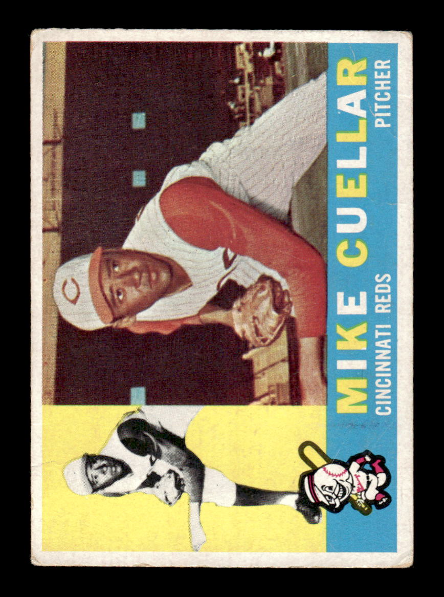 1960 Topps #398 Mike Cuellar - Cincinnati Reds VGEX