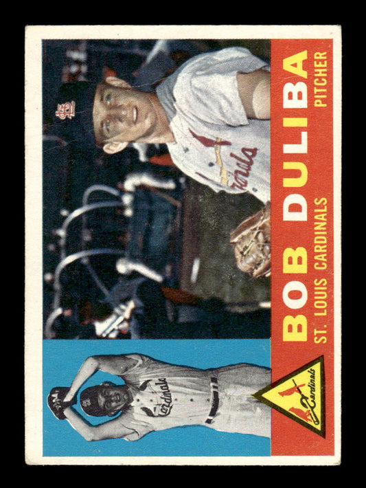 1960 Topps #401 Bob Duliba - St. Louis Cardinals RC VG