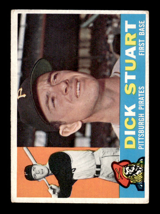 1960 Topps #402 Dick Stuart - Pittsburgh Pirates VGEX