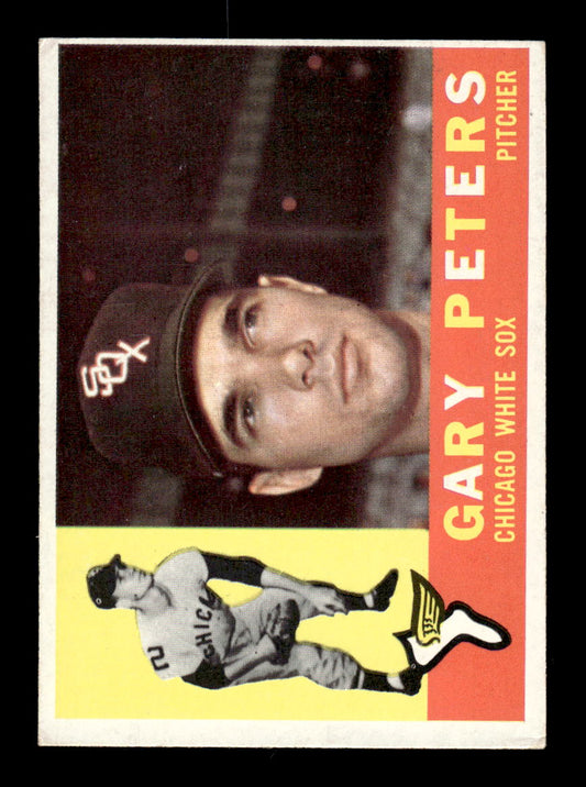 1960 Topps #407 Gary Peters - Chicago White Sox RC VGEX
