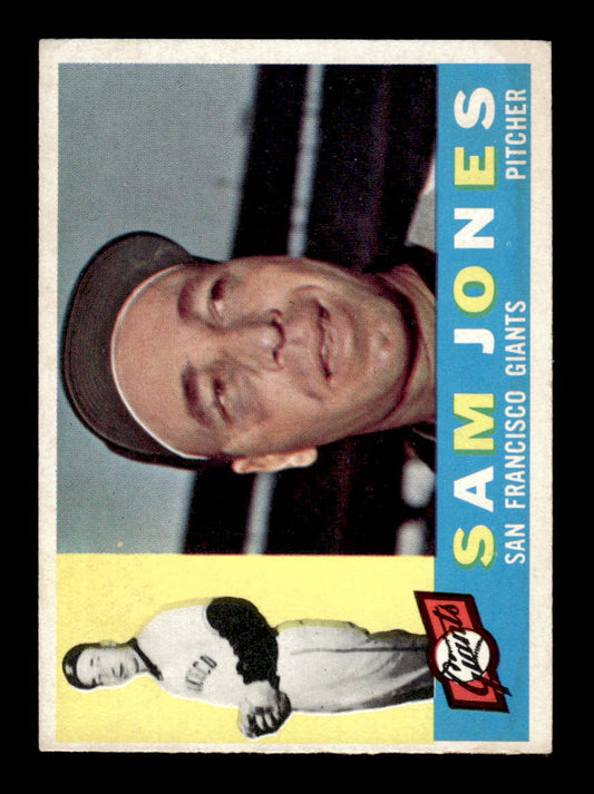 1960 Topps #410 Sam Jones - San Francisco Giants VG