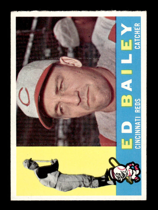1960 Topps #411 Ed Bailey - Cincinnati Reds EXMT