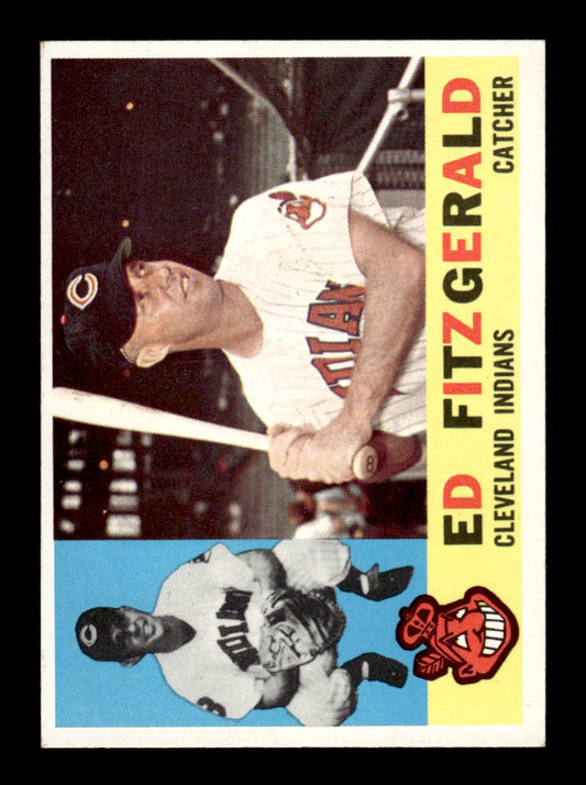 1960 Topps #423 Ed Fitz Gerald - Cleveland Indians EXMT