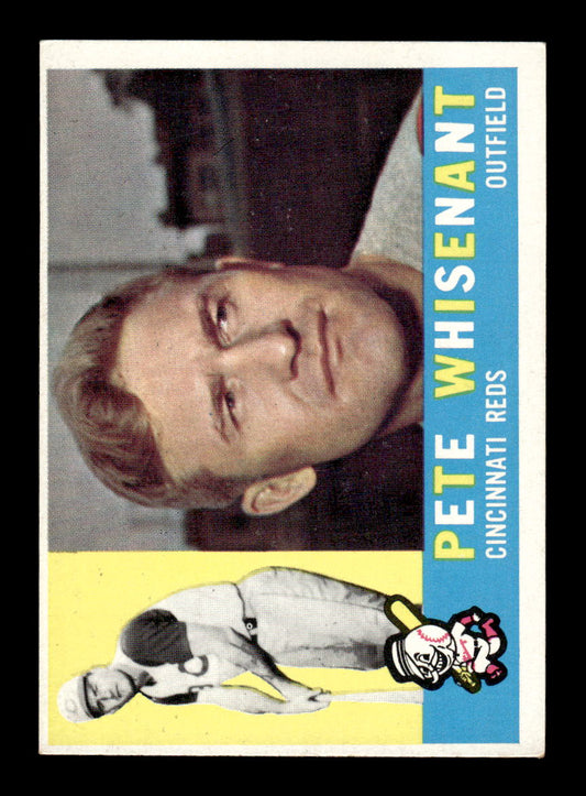 1960 Topps #424 Pete Whisenant - Cincinnati Reds EX
