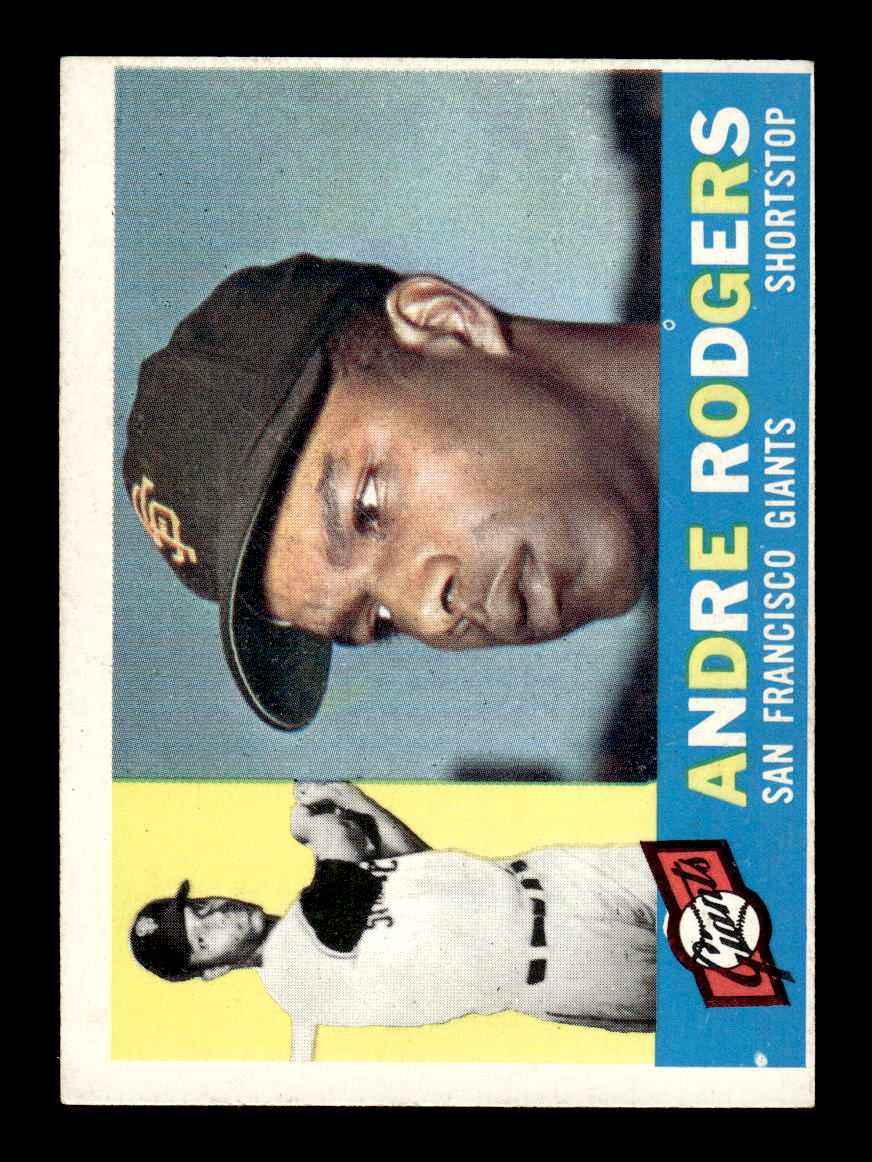 1960 Topps #431 Andre Rodgers - San Francisco Giants EX
