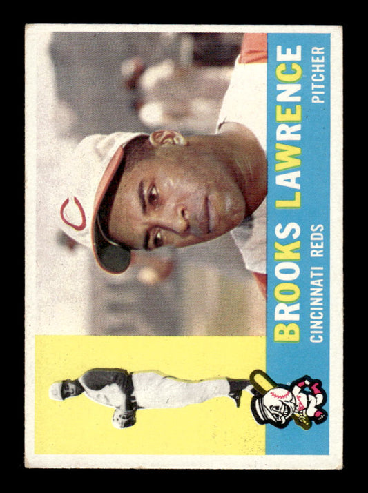 1960 Topps #434 Brooks Lawrence - Cincinnati Reds VGEX