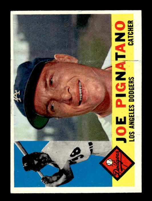 1960 Topps #442 Joe Pignatano - Los Angeles Dodgers EX