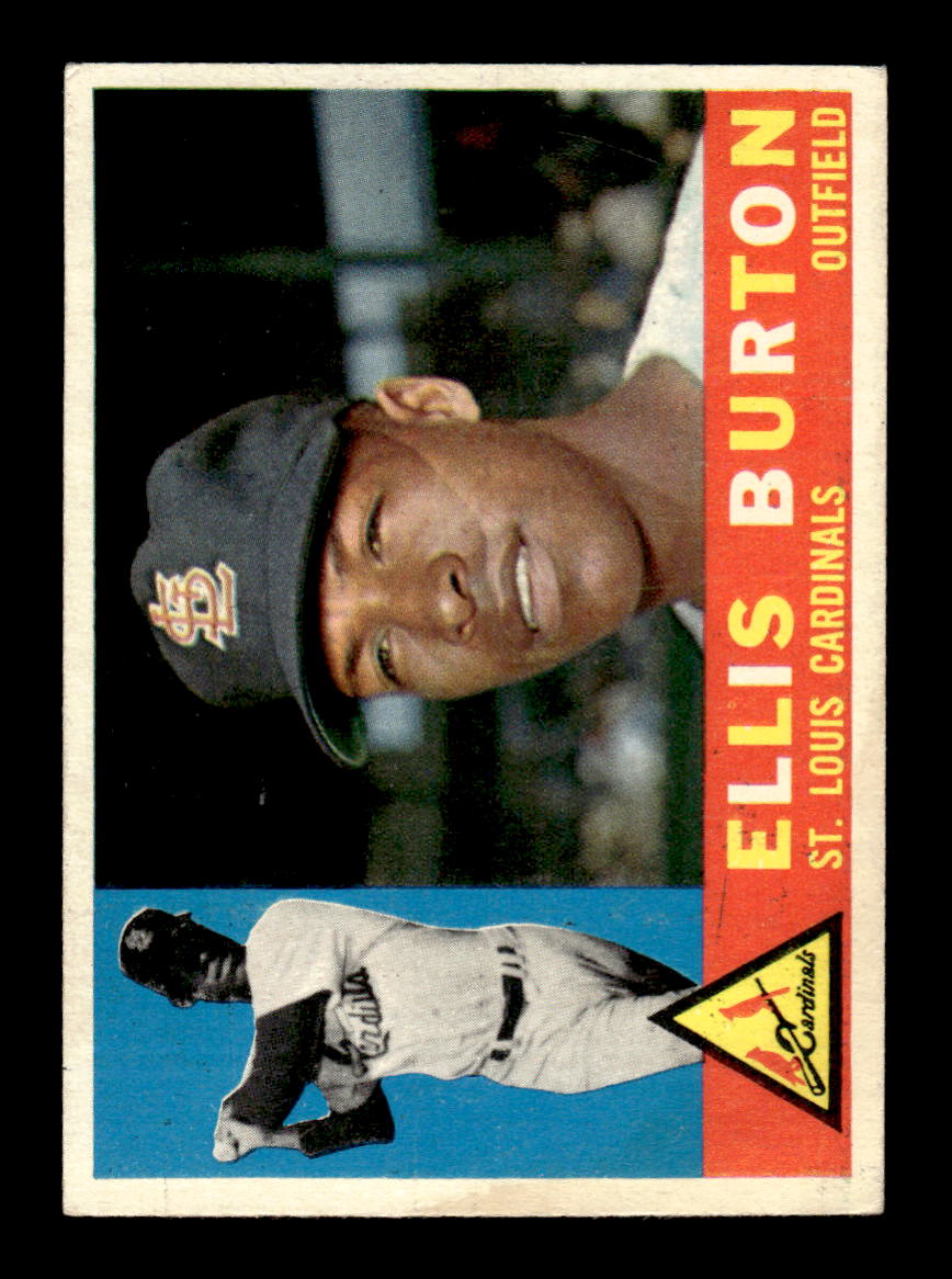 1960 Topps #446 Ellis Burton - St. Louis Cardinals EX