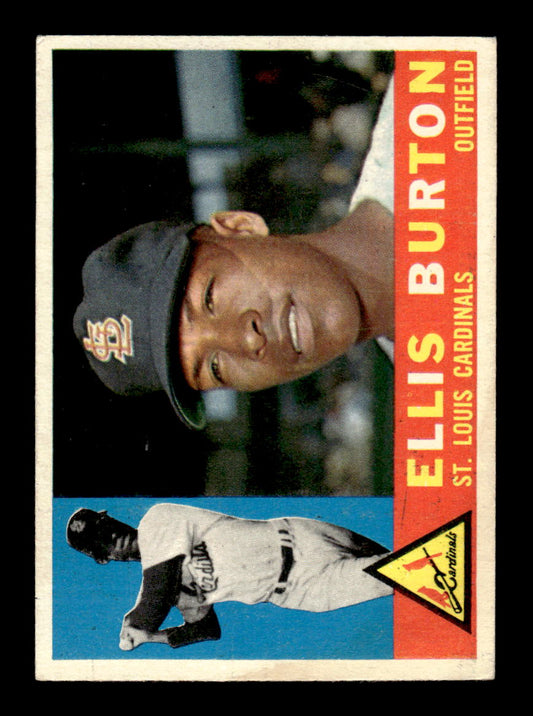 1960 Topps #446 Ellis Burton - St. Louis Cardinals EX