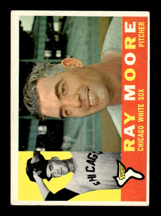 1960 Topps #447 Ray Moore - Chicago White Sox EX
