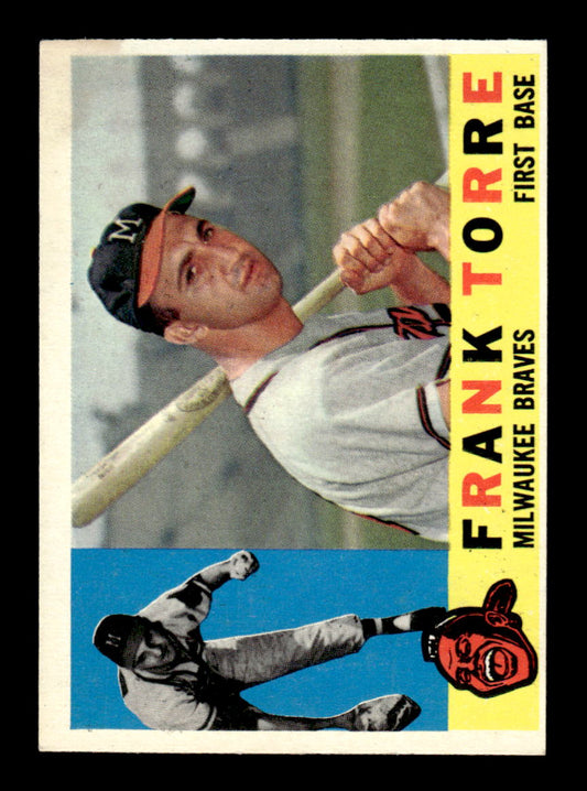 1960 Topps #478 Frank Torre - Milwaukee Braves EXMT