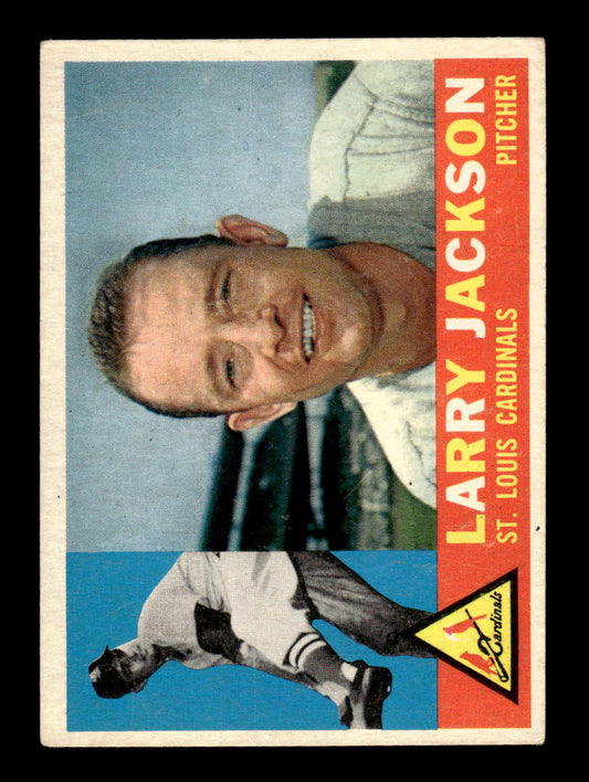 1960 Topps #492 Larry Jackson - St. Louis Cardinals EX