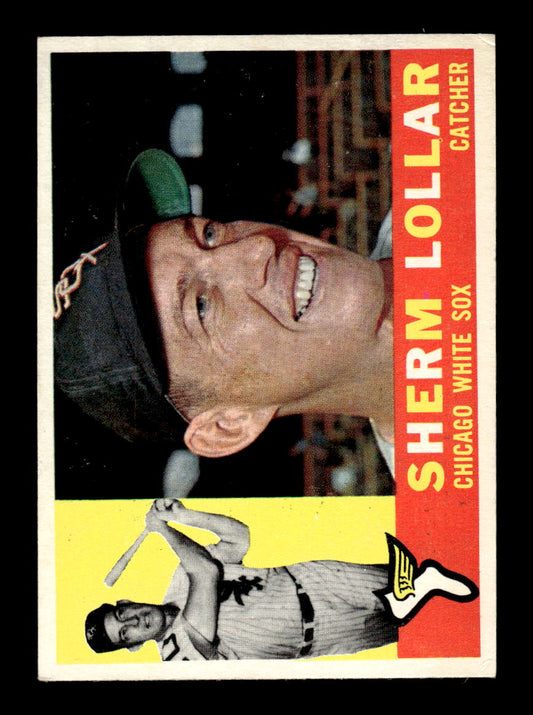 1960 Topps #495 Sherm Lollar - Chicago White Sox EXMT