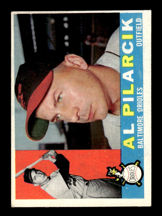 1960 Topps #498 Al Pilarcik - Baltimore Orioles EXMT