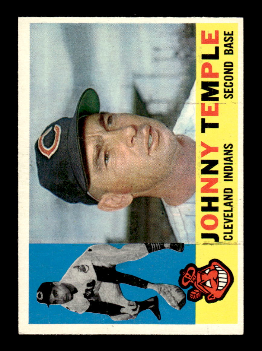 1960 Topps #500 Johnny Temple - Cleveland Indians EXMT