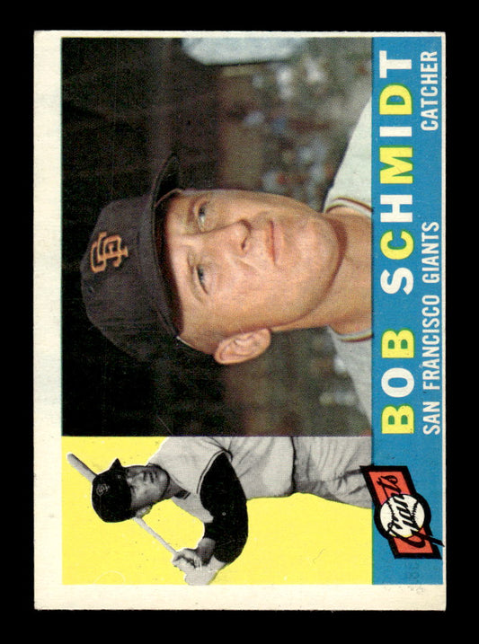 1960 Topps #501 Bob Schmidt - San Francisco Giants VG