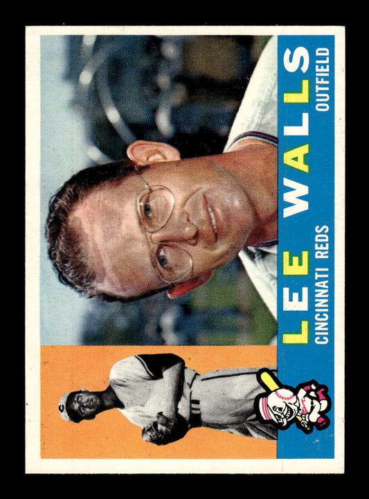 1960 Topps #506 Lee Walls - Cincinnati Reds EXMT NMT