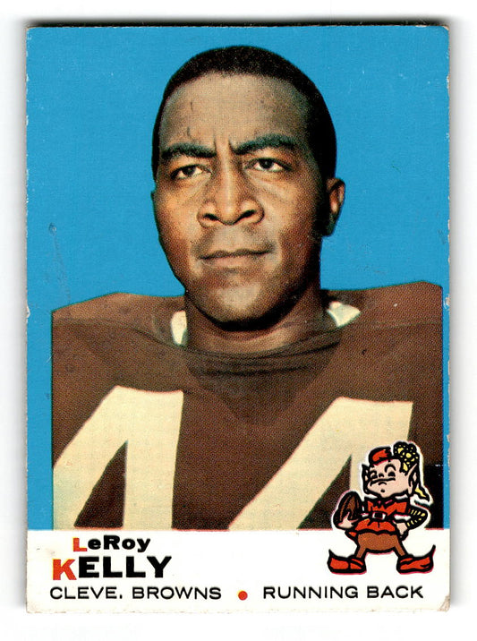1969 Topps #1 Leroy Kelly Cleveland Browns EX