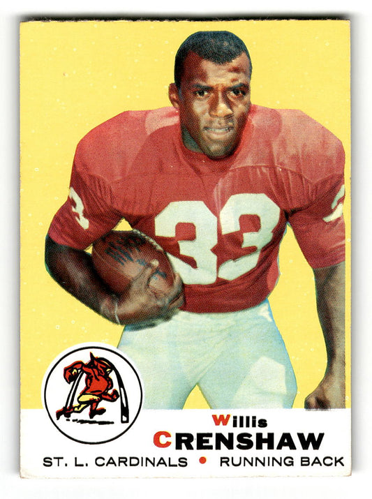1969 Topps #21 Willis Crenshaw St. Louis Cardinals EX