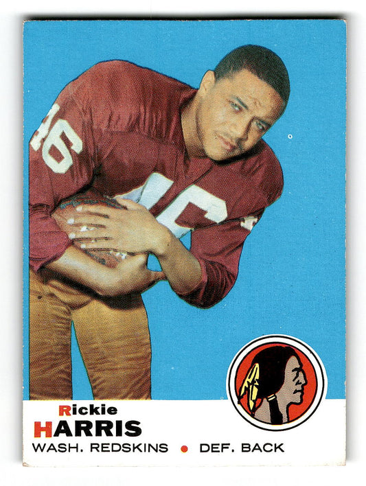 1969 Topps #23 Rickie Harris Washington Redskins EX