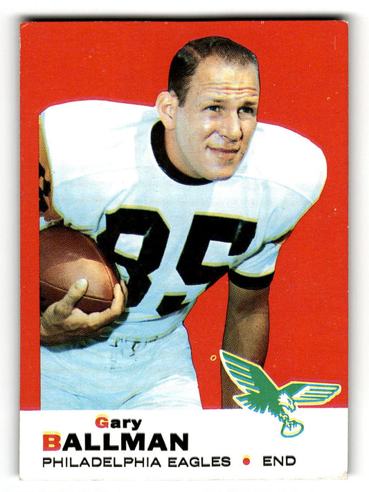 1969 Topps #41 Gary Ballman Philadelphia Eagles EX