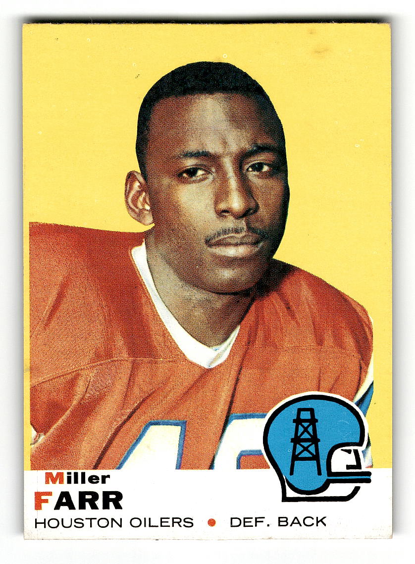 1969 Topps #50 Miller Farr Houston Oilers EX
