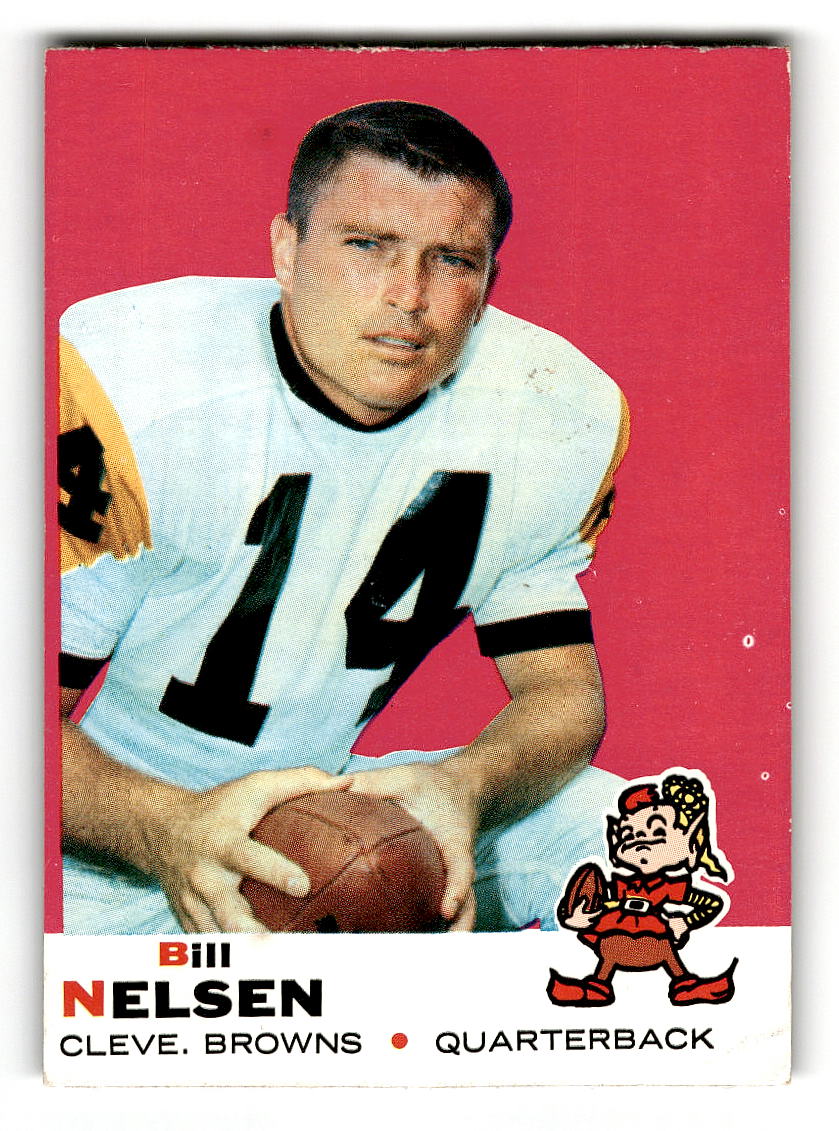 1969 Topps #52 Bill Nelsen Cleveland Browns EX