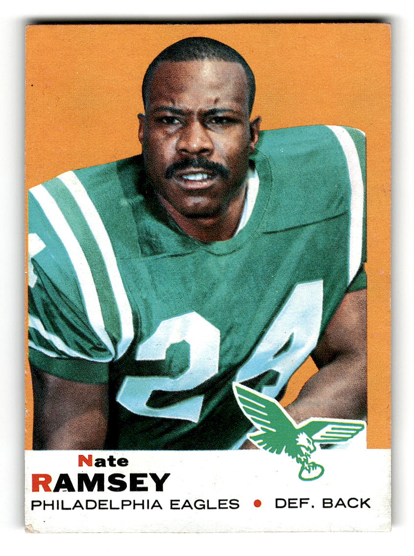 1969 Topps #63 Nate Ramsey Philadelphia Eagles EX