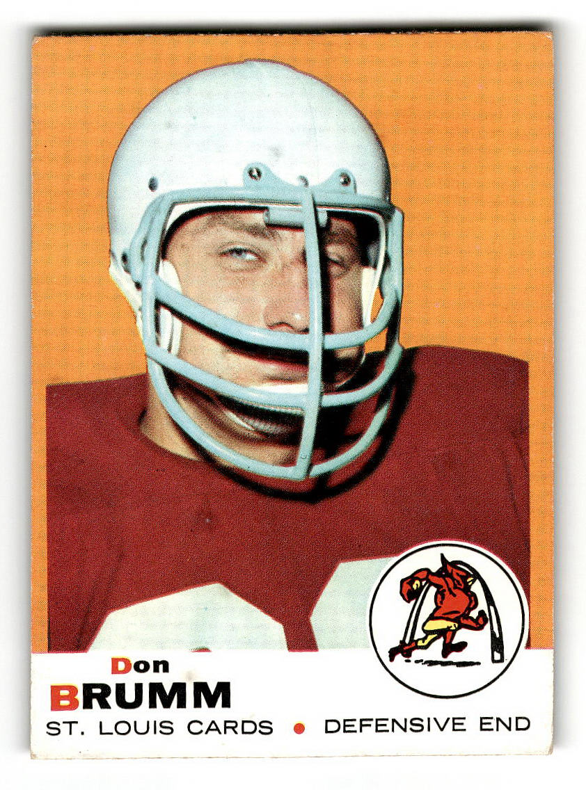 1969 Topps #87 Don Brumm RC St. Louis Cardinals EX