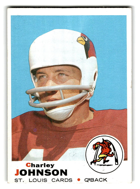 1969 Topps #247 Charley Johnson St. Louis Cardinals VG