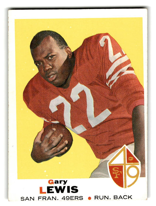 1969 Topps #226 Gary Lewis San Francisco 49ers VG