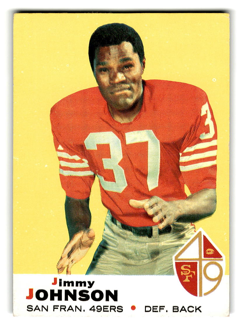 1969 Topps #113 Jim Johnson San Francisco 49ers EX