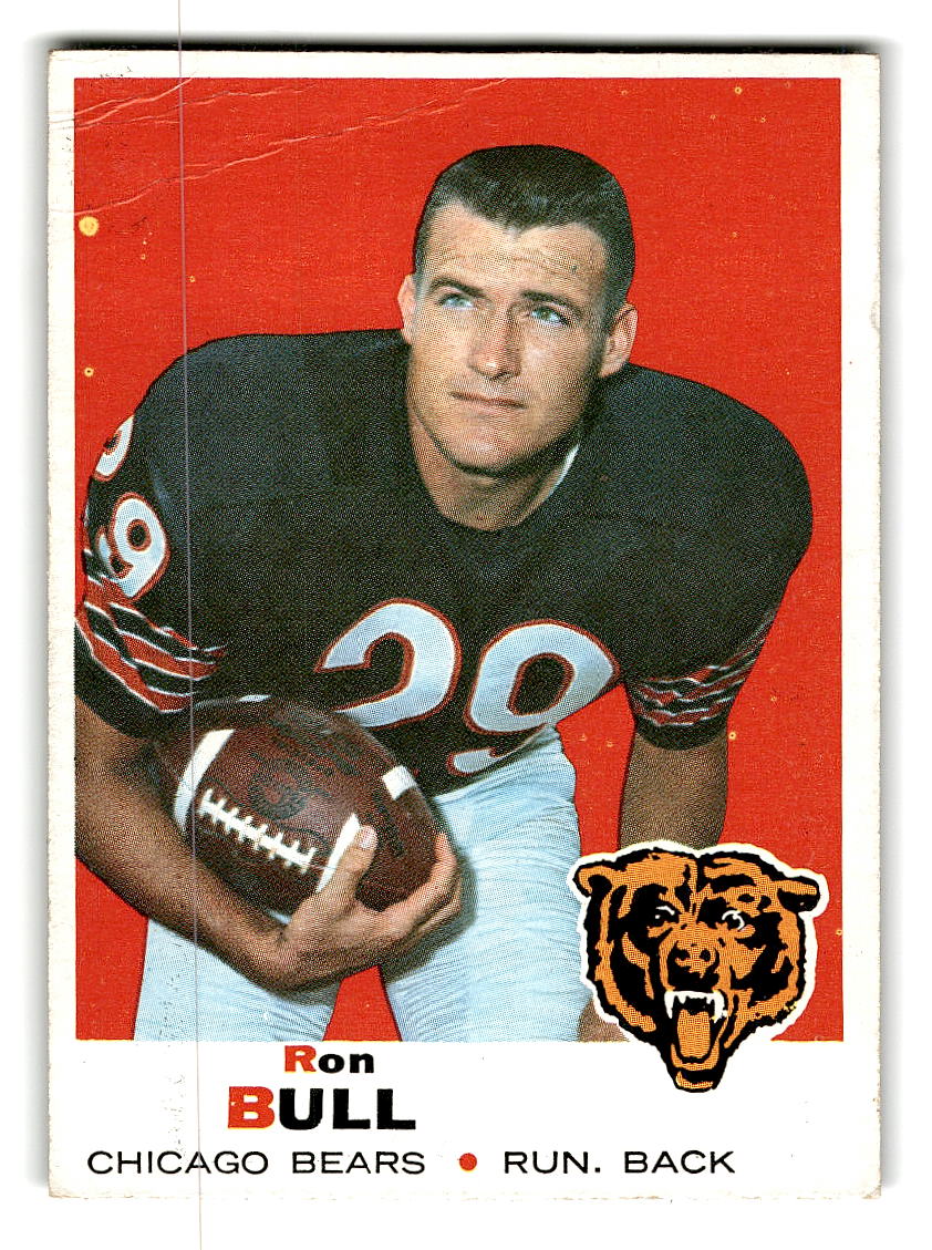 1969 Topps #164 Ron Bull Chicago Bears G
