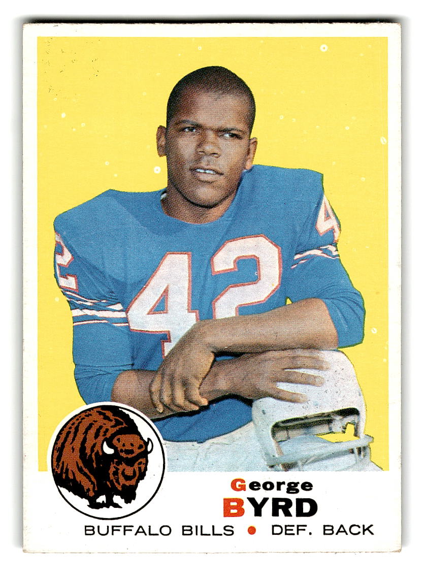 1969 Topps #173 George Byrd Buffalo Bills EX