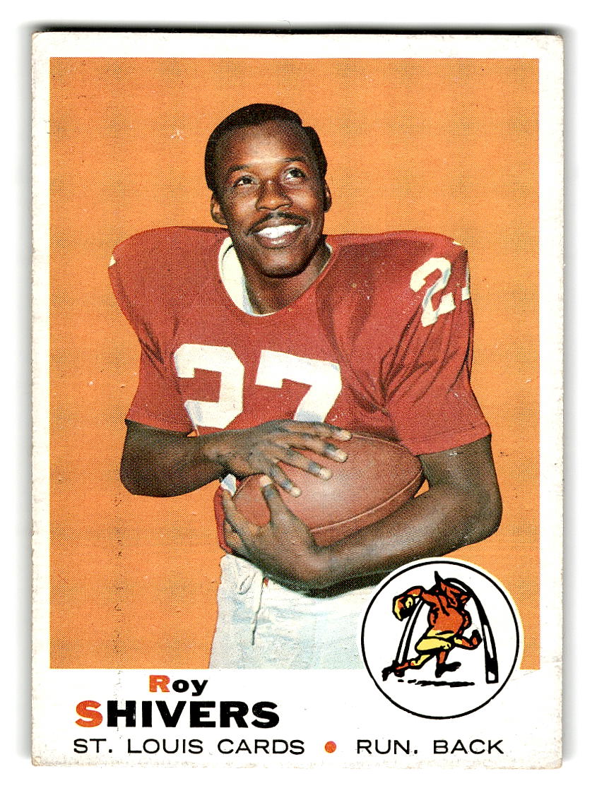 1969 Topps #178 Roy Shivers St. Louis Cardinals VG