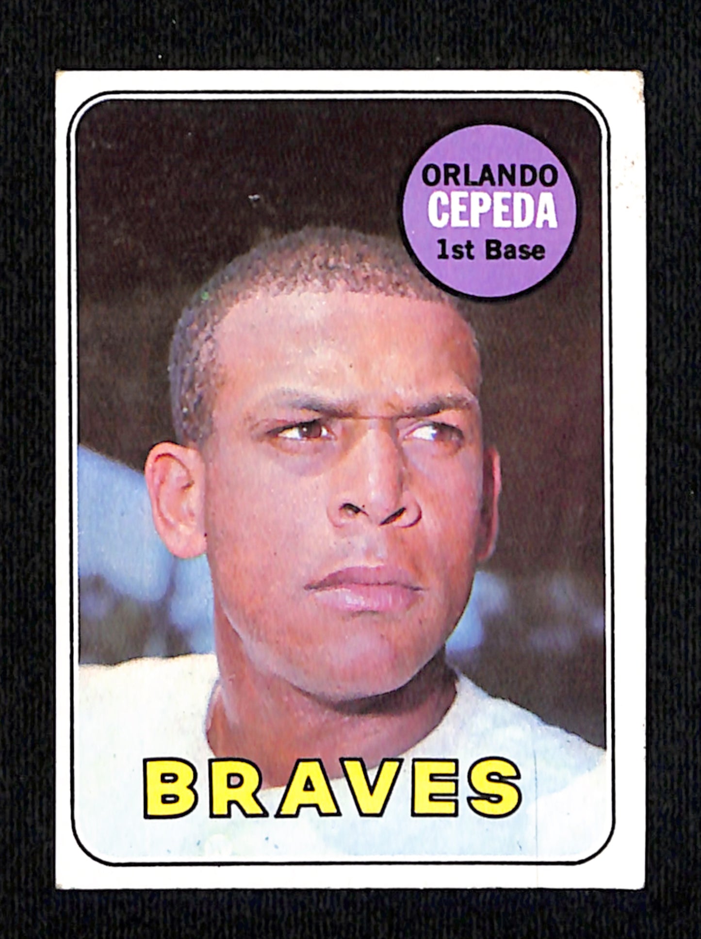 1969 Topps #385 Orlando Cepeda VGEX