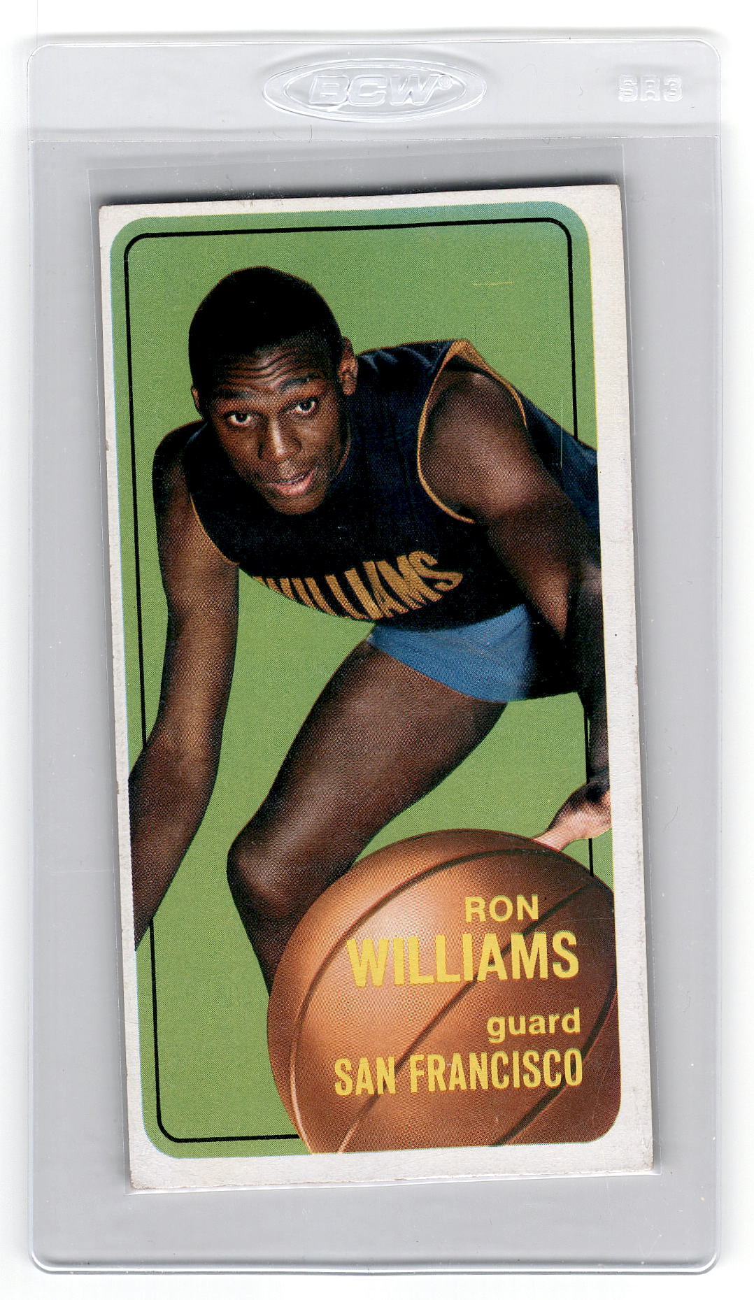 1970-71 Topps #8 Ron Williams - San Francisco Warriors ex