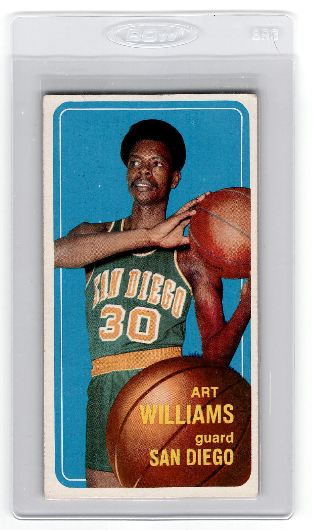 1970-71 Topps #151 Art Williams - San Diego Rockets exmt