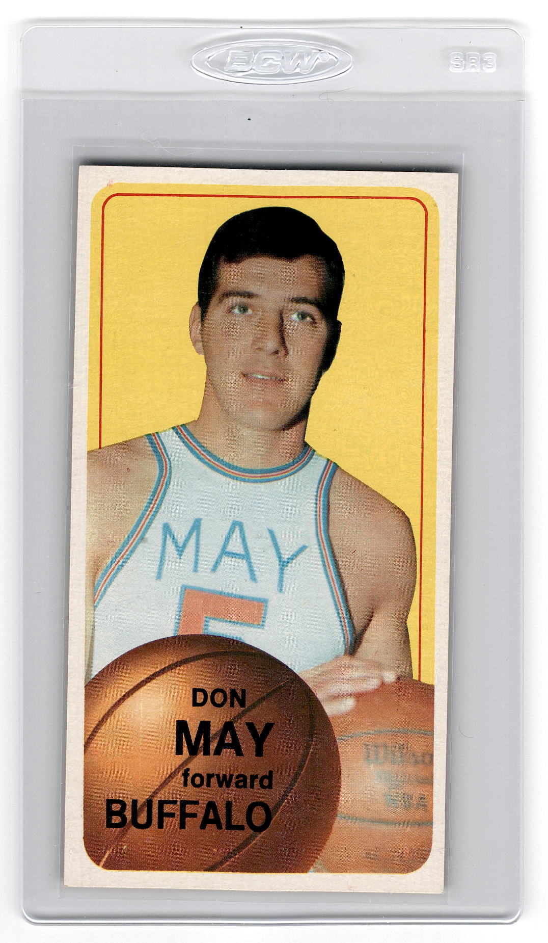 1970-71 Topps #152 Don May - Buffalo Braves exmt